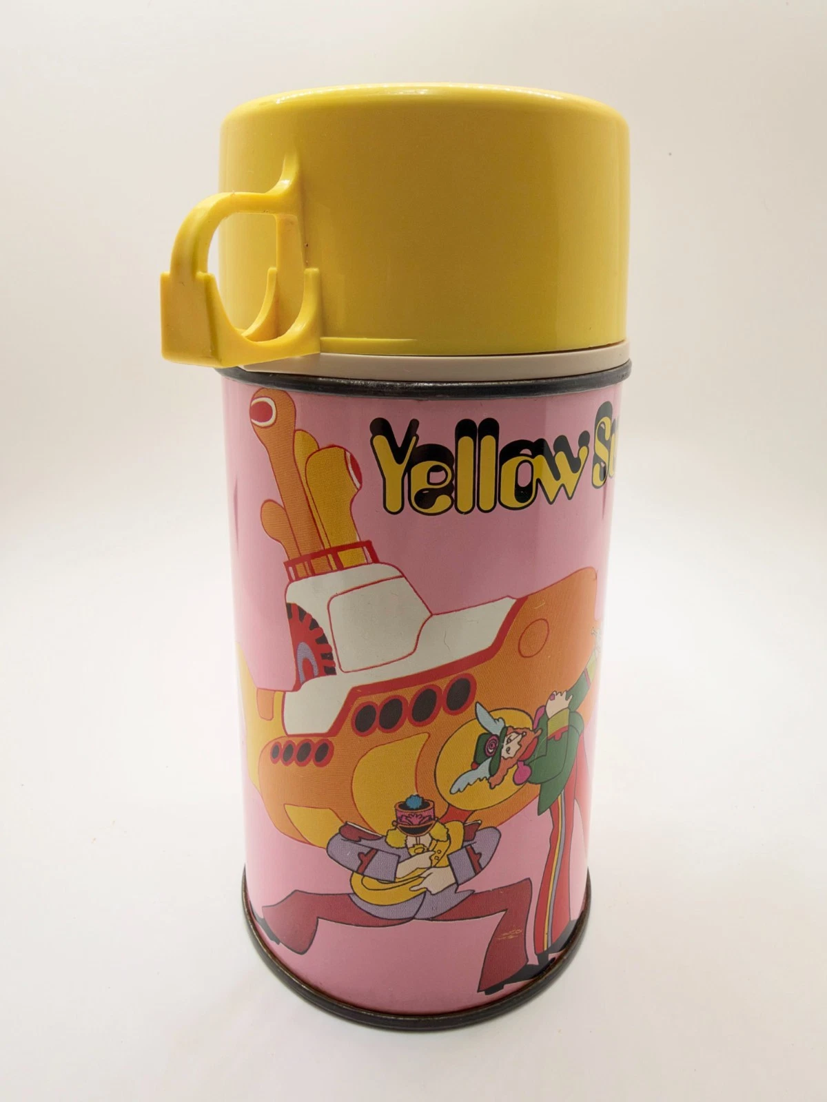 1968 Beatles Yellow Submarine Thermos
